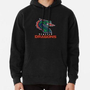 Seattle Dragons XFL Football Team hoodie Size LARGE NEW  NWT